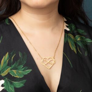 Collier Coeur Infini Personnalisé