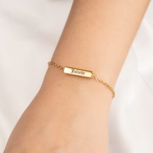 Bracelet Barre 3D Personnalisée