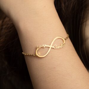 Bracelet Infini Personnalisable