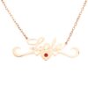 Collier Prénom et Couronne de coeurs – Image 4