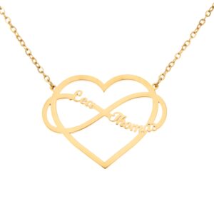 Collier Coeur Infini Personnalisé