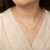 Collier Prénom et Couronne de coeurs – Image 3