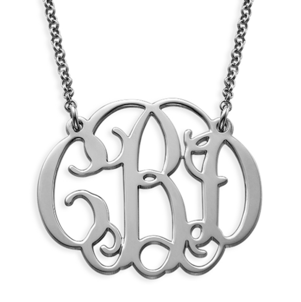 Pendentif Monogramme Personnalisé – Image 2