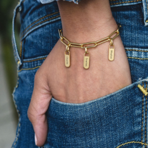 Bracelet à Maillons Personnalisé