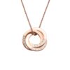 Collier Anneaux Entrelacés Personnalisable – Image 2