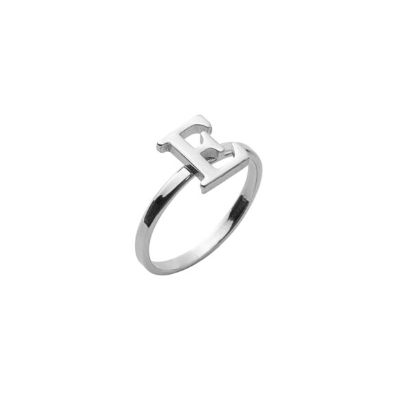 Bague Initiale Empilable personnalisable – Image 3