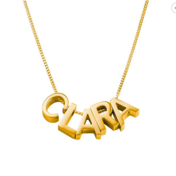 Collier Personnalisable Initiale Petites Lettres