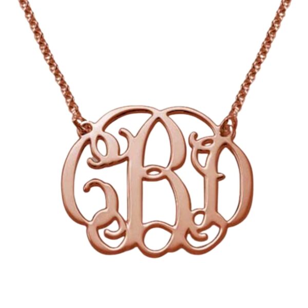 Pendentif Monogramme Personnalisé – Image 3