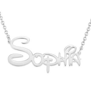 Collier Personnalisable Lettres Disney