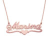 Collier Personnalisé avec Coeur – Image 3