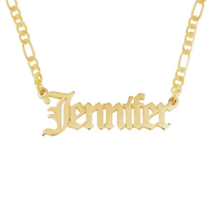 Collier Personnalisable Gothique