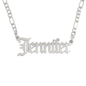 Collier Personnalisable Gothique