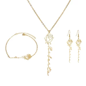 Ensemble de Bijoux Femme Personnalisé